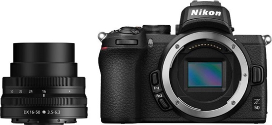 Picture of Aparat Nikon Z50 + 16-50 mm f/3.5-6.3 VR DX (VOA050K001)