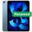 Picture of Apple Renewed CPO | iPad Air 2024 Wifi 6th A2902 | Blue | 8 GB | 256 GB | iPad OS | 12 month(s)