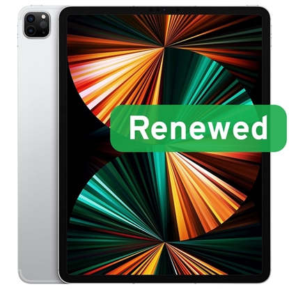 Изображение Apple Renewed CPO | iPad Pro 2021 LTE 5th A2461 | Silver | 8 GB | 128 GB | Wi-Fi | iPad OS | 12 month(s)