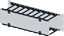 Picture of Apranet 19"-Kabelmanager 3 HE mit klappbarer Blende, schwarz