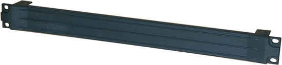 Изображение Apranet Lüftereinschub, 19"-Einbaukit, 1 HE, Kunststoff schwarz