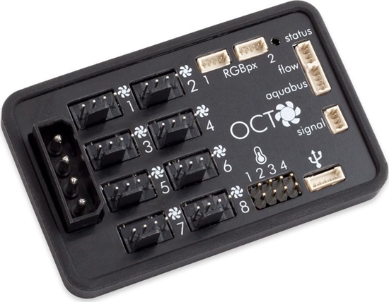 Изображение Aqua Computer Sterownik wentylatorów OCTO (53286)