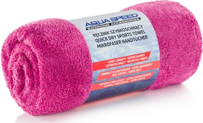 Attēls no Aqua-Speed Rcznik z mikrofibry DRY CORAL 70x140 cm róowy Aqua Speed