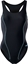 Attēls no AquaWave Strój kpielowy Abira Black/Aqua Splash r. S