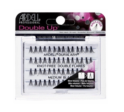 Attēls no Ardell Double Up Knot‑Free Double Flares False Eyelashes Medium