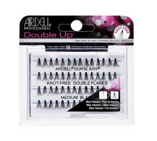 Picture of Ardell Double Up Knot‑Free Double Flares False Eyelashes Medium