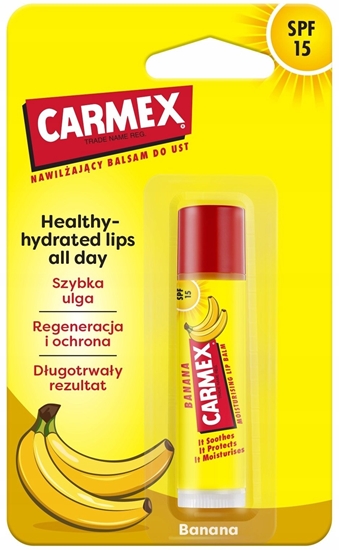 Picture of ART.ROZNE CARMEX pomadka ochronna w sztyftcie Banan
