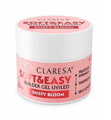 Attēls no ART.ROZNE CLARESA_Soft&Easy el budujcy Dusty Bloom 45g