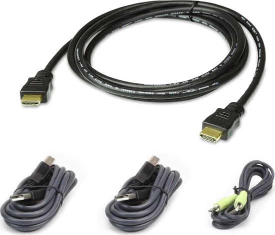 Picture of Aten 2L-7D02UHX4 USB HDMI Secure KVM Kabel Set