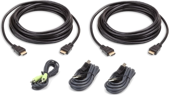 Изображение Aten 2L-7D03UHX5 USB HDMI Dual Display Secure KVM Kabel Set