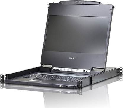 Attēls no Aten CL6700MW KVM-Konsole, LCD, DVI,HDMI Full HD, FR-Layout