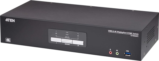 Изображение Aten CS1922ATC 2-Port USB 3.0 4K DisplayPort KVM Switch für ATC