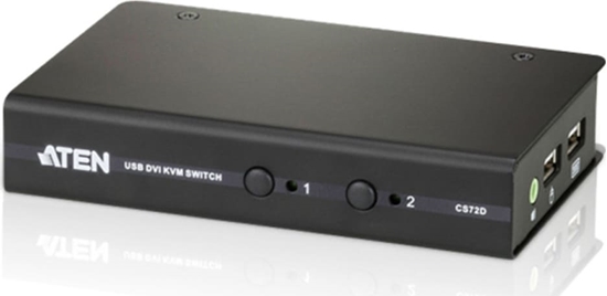 Picture of Aten CS72D KVM Switch DVI, USB, Audio, 2 Ports