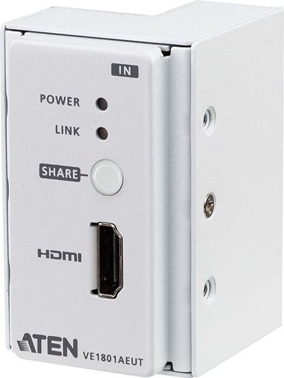 Picture of Aten VE1801AEUT HDMI 4K HDBaseT-Lite Sender, mit EU-Wandplatte PoH