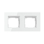 Attēls no Avatto 2 Socket TS20 light switch frame (white)