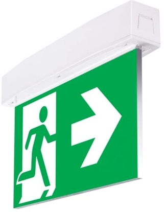 Picture of Avārijas gaismeklis SUPREMA D-eco SA 3H AT IP44 NT Balts virsapmetuma