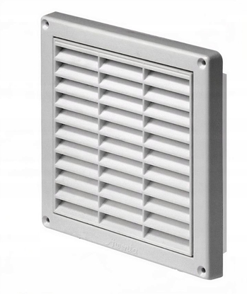 Attēls no AWENTA Kratka wentylacyjna Awenta T33 140x140mm TUS. Fi125mm biaa