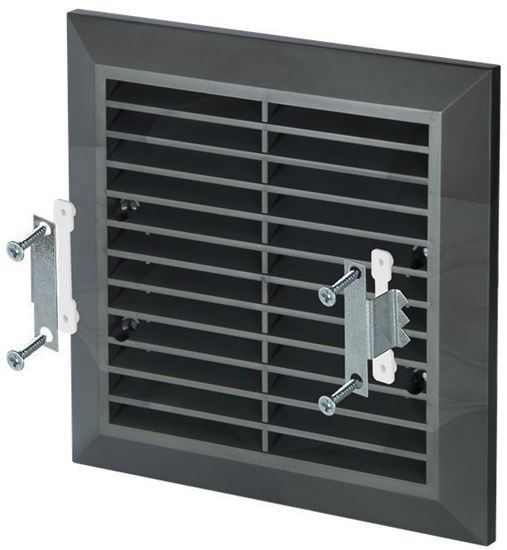 Picture of AWENTA Kratka wentylacyjna Awenta T40aGR TUS.Bk 140x140mm grafitowa