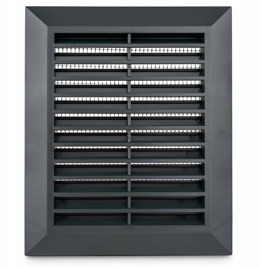 Изображение AWENTA Kratka wentylacyjna Awenta T48GR 110x140mm TUWS.grafitowa