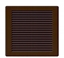 Picture of AWENTA Kratka wentylacyjna Awenta TRU30BR 100x100mm TUS. brzowa