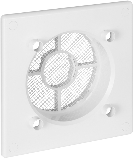 Изображение AWENTA Ramka kratka wentylacyjna Awenta RWO125 do panelu fi125mm biaa
