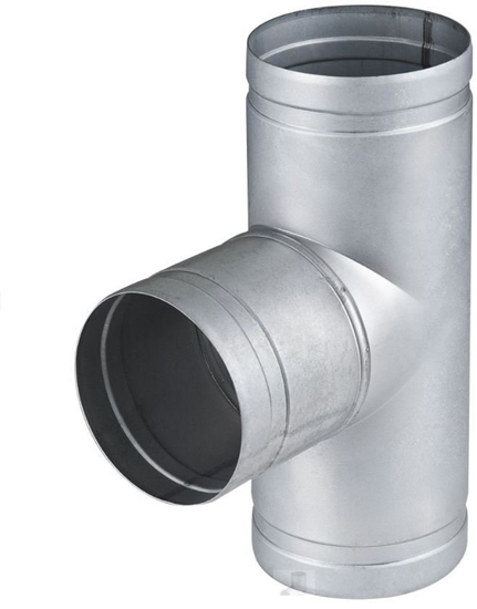 Picture of AWENTA Trójnik Awenta TR125 metalowy 90° ocynkowany