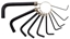 Attēls no AWTools AWTOOLS KLUCZE IMBUSOWE HEX/ 1,5-10,0mm/ 10szt. KÓKO