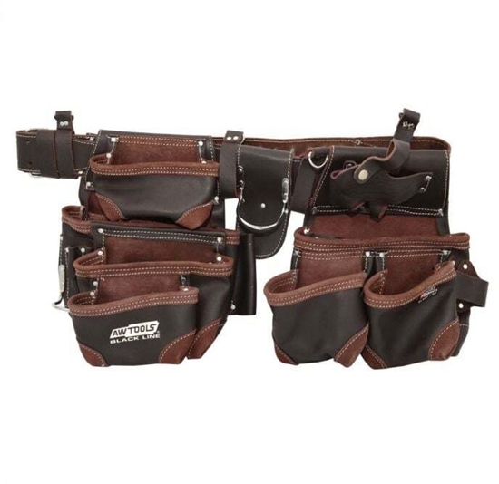 Изображение AWTools AWTOOLS PAS MONTERSKI PROF 14 KIESZENI BLACK LINE