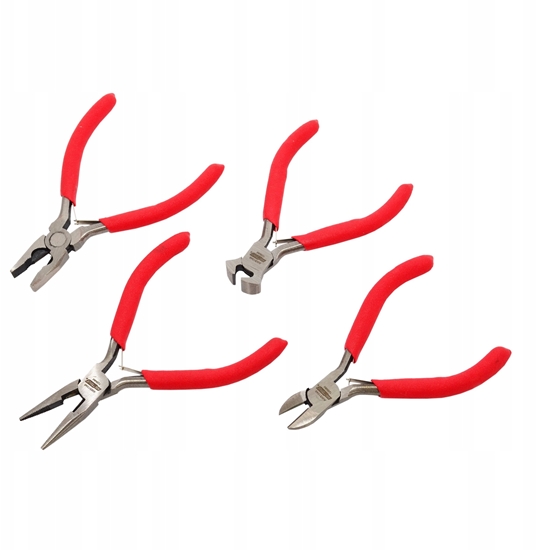 Picture of AWTools AWTOOLS SZCZYPCE MINI 125mm kpl. 4szt. UTWARDZANE