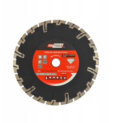 Изображение AWTools AWTOOLS TARCZA DIAMENTOWA 350x32 / SEGMENTOWA GBOKIE CICIE