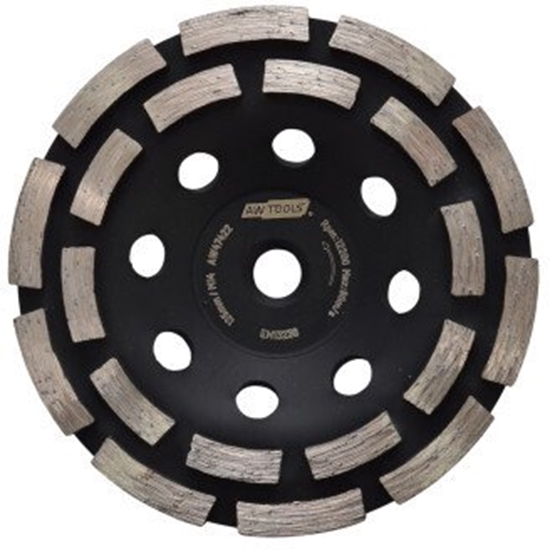Изображение AWTools AWTOOLS TARCZA DIAMENTOWA DO SZLIFOWANIA BETONU SEGMENTOWA M14 / 125mm