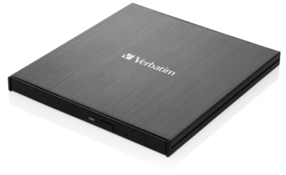 Picture of Ārējais CD/DVD rakstītājs Verbatim External Slimline USB-C Black