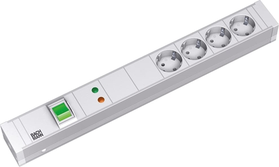Изображение Bachmann 19" PDU 1.5U 4xCEE7/3, Switch