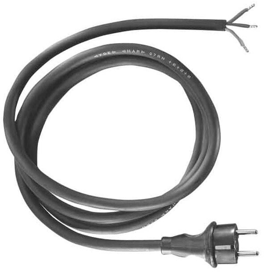 Picture of Bachmann BACHMANN neoprenowy kabel zasilajcy 3G1.00 3m, H07RN-F 3G1.00 czarny 32/AEH