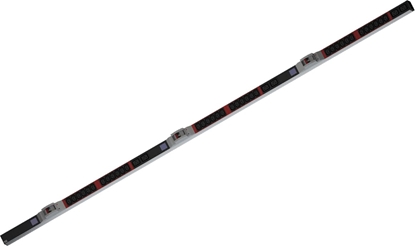 Picture of Bachmann BN0500 19" PDU 1U 36xC13, 6xC19, power measurement, connection CEE 3x32A, red