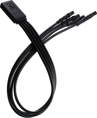 Attēls no Bachmann OCHNO Switch Adapter 4Port Alu integrierter LED Taster