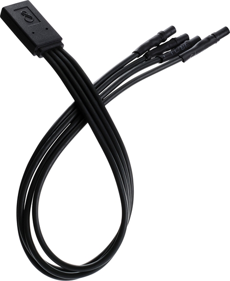 Изображение Bachmann OCHNO Switch Adapter 4Port Alu integrierter LED Taster
