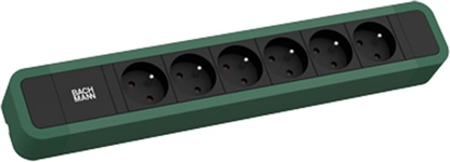 Attēls no Bachmann PRIMO 2 6xUTE 2.0m CEE7/7 RAL6028