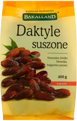 Изображение bakalland Daktyle cae owoce BAKALLAND, 400g