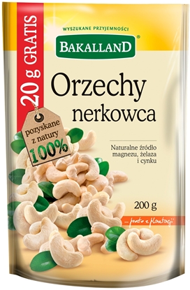 Attēls no bakalland Orzechy nerkowca BAKALLAND, 200g