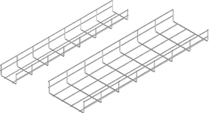 Attēls no Baks Korytko siatkowe 400x60mm KSG400H60/3 (960260)