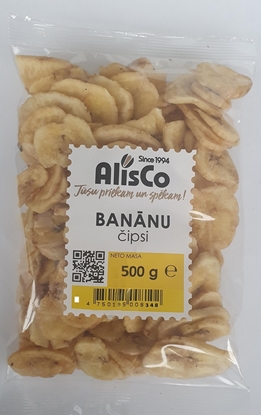 Изображение Banānu čipsi ALIS CO, 500g