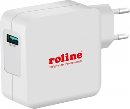 Изображение Barošanas avots QuickCharge 3.0, 1 x USBTypeA, 24W, Roline