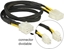 Picture of Barošanas kabelis 8pin EPS (2x4pin) > 8pin, M > F, 44cm, Delock