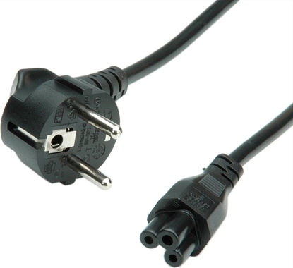 Изображение Barošanas kabelis, 3-polu (Notebook Plug), 1,8m, Value