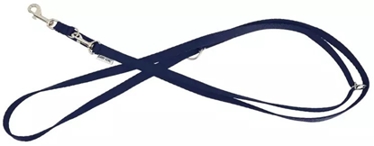 Изображение Barry King Classic smycz adjustable for dog, navy, XS, 10mm/2m