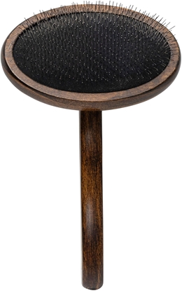 Attēls no Barry King Ekskluzywna szczotka pudlówka, dla zwierzt, drewno bukowe, stal, wym. 9,1x17,2cm