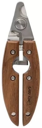 Attēls no Barry King Ekskluzywny obcinacz do pazurów, dla zwierzt, drewno orzechowe, stal, szer. 4,4cmx13,9cm