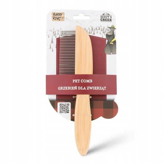Picture of Barry King Grzebie dla zwierzt, z bambusow rczk, 5,5 x 21,5 cm
