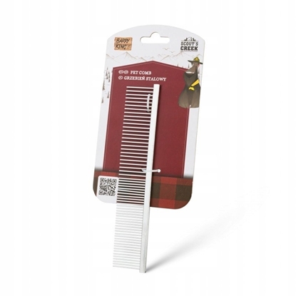 Attēls no Barry King Grzebie stalowy, szary, 3,4 x 18,2 cm